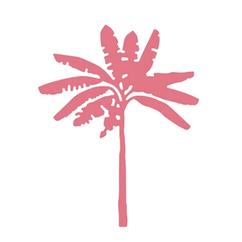2020 Vara Noi de Plante Copac de nucă de Cocos de Metal de Tăiere Moare Pentru DIY Relief Tăiat Hârtie Decor Felicitare Scrapbooking Fără Timbru