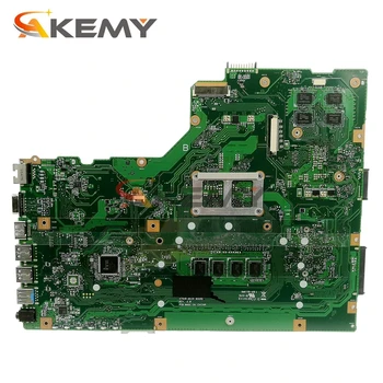 Akemy X75VD Laptop placa de baza pentru ASUS X75VD X75VB X75VC original, placa de baza 4GB-RAM I3-CPU GT610M