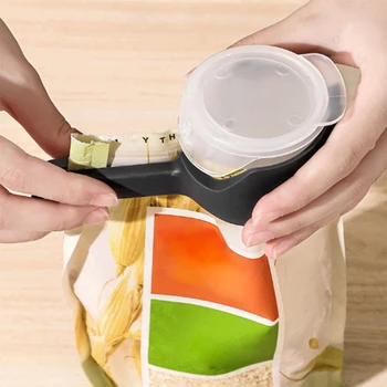 Sigiliul se Toarnă Alimentare Sac de Depozitare Clip Multifuncțional de Depozitare Sac de Etanșare Clip cu Duza de Descărcare de gestiune Food Saver Gadget-uri de Bucătărie