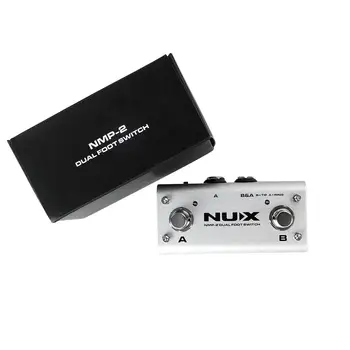NUX NMP-2 Metal Dual Comutator de Picior Chitara Vorbitor de Control Pedala PUTERNIC Difuzor pentru Guitarra de la Distanță Efecte Pedala de Tastatură Module