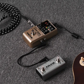 NUX NMP-2 Metal Dual Comutator de Picior Chitara Vorbitor de Control Pedala PUTERNIC Difuzor pentru Guitarra de la Distanță Efecte Pedala de Tastatură Module