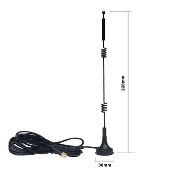 12dbi Antena WIFI 2.4 G/5.8 G Dual Band pol antena SMA Male cu bază Magnetică pentru Router Camera Amplificator de Semnal