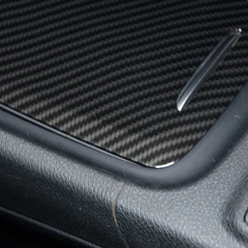 Fibra de Carbon Mașina de Centru Consola Cutie de Depozitare Panoul de Decor pentru Mercedes-Benz CLA, GLA-o Clasă W117 W176 A180-2017