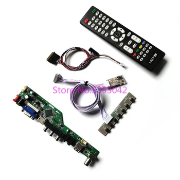 KIT pentru LP156WF4 (SL)(B5)/(SL)(B6)/(SL)(B7)/(SL)(BA)/(SL)(C1) 1920*1080 LVDS telecomanda LCD VGA AV 40Pin TV controla mașina bord