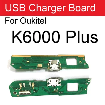 Port USB de Încărcare de Bord Pentru Oukitel K6000 Plus USB de Încărcare de Andocare Port Cablu Flex Accesorii Pentru K6000 Plus Piese de schimb