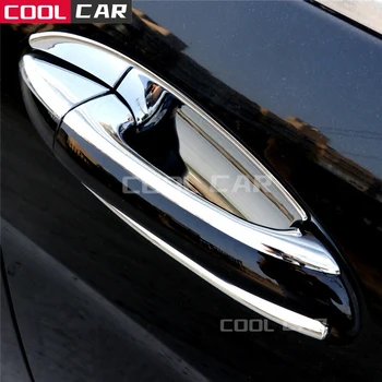 ABS Cromat de Argint Mânerul Ușii Capacului Ornamental pentru Mercedes Benz ML-Class W164 ML350 ML450 ML500 2006-2011