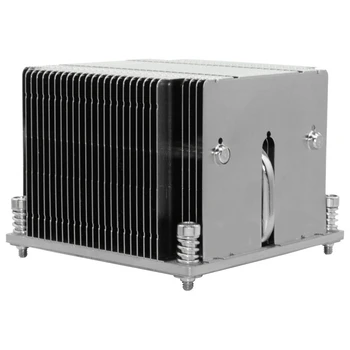 2U Server Radiator Pasiv Pătrat Gaura Teren de Pasiv de Răcire fără ventilator Industrial Computer de Răcire Pasivă despre lga2011