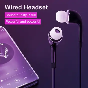 3.5 mm cu Fir Căști Cu Bass Căști Stereo pentru Căști Muzică Sport Jocuri cu Cască Cu Microfon Pentru Xiaomi, Huawei Căști 2021