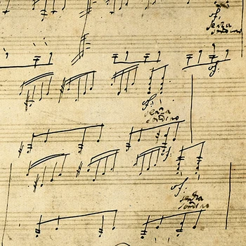 Moonlight Sonata Originale, scrise de Mână, Scor Poster de Epocă Panza Pictura Ludwig van Beethoven opere de Artă Amprente Muzica Decor de Perete