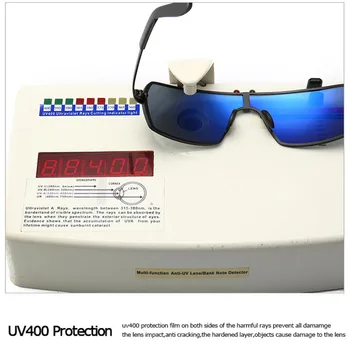 2020 Bărbați hd ochelari polarizati pentru conducătorii auto Marca de ochelari de soare retro anti-evidente de conducere ochelari hd lentile UV400 ochelari masina