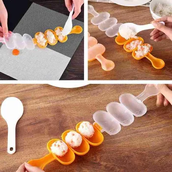 1 BUC Creativitatea Minge de Orez Forme de Sushi de Luare a Mucegai Instrumente Filtru de Orez Bucătărie Bento Onigiri Sushi Maker Mucegai DIY Sushi Accesor O8L1