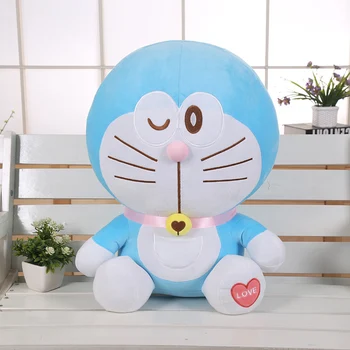 23-48cm Fierbinte Anime Stand By me Doraemon Jucărie de Pluș de Înaltă Calitate Pisica Drăguț Papusa Moale Animal de Pluș Perna Pentru Copii Fete Copii Cadouri