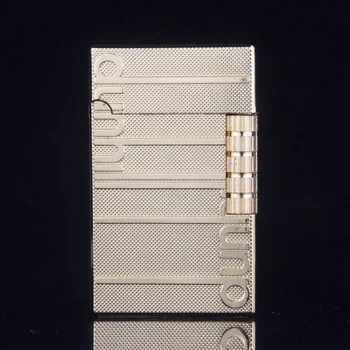 Model De Scrisoare De Tare Partea De Aprindere Roata Flacără Deschisă Metalice Ușoare Regalos Hombre Para Originales Brichete Et Accessoires Fumeurs
