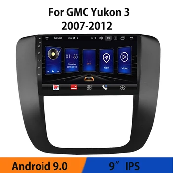 Android 9.0 2GB+32GB Masina Radio, DVD Player Multimedia, Autoradio Pentru GMC Yukon 3 GMT 900 2007 - 2012 Camera cu Vedere în Spate Bluetooth BT