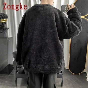 Zongke coreean Epocă Pulover Bărbați Îmbrăcăminte 2021 Moda Harajuku Pulovere Pulover Barbati Pulover de Iarna Haine Barbati M-2XL