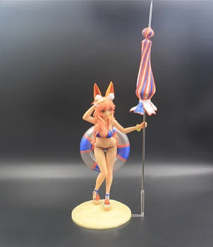 Anime 26CM Soarta/EXTRA Caster Tamamo Nu Mae costum de BAIE din PVC figurina de Colectie Model de Jucărie