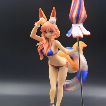 Anime 26CM Soarta/EXTRA Caster Tamamo Nu Mae costum de BAIE din PVC figurina de Colectie Model de Jucărie