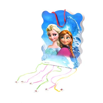 Tema Frozen Petrecere Aisha Regina Petrecere de Ziua pentru Copii elemente de Recuzită de Desfășurare Layout Decor 9/16 Bucata Set Și Coroana Bagheta Magica Set