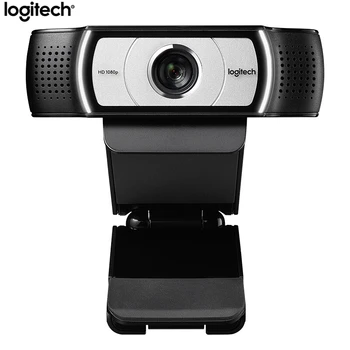 Logitech HD Pro Webcam C920e, 1080P Webcam Autofocus Camera Full HD ,cu ecran Lat de apeluri Video și de Înregistrare Webcam C930C/C930E
