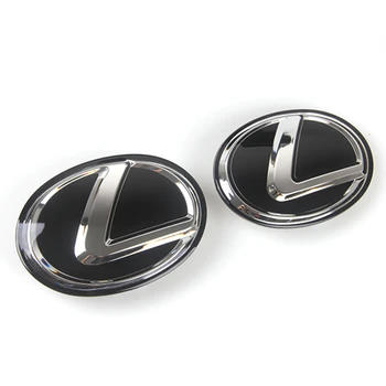 Pentru Logo-ul Lexus IS200 IS250 IS300 CT200 ES200 ES300 GS300 GS350 GX470 RX400 NX200 Masina Fata-Spate, Portbagaj Emblema Autocolant Accesorii