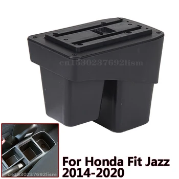 Cotiera cutie Pentru Honda Fit Jazz-2020 2016 2017 2018 2019 Consola centrala Brațul Magazin de conținut cutie de styling auto