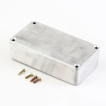 Aluminiu Portabil De Instrumente Muzicale Kit Cablu Stomp Box Efecte Pedala Cabina De Efect Pentru Chitara Stil Cazuri Titularul