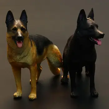 Realist Câine Ciobănesc Animale Model Figurine de Jucarie pentru Copii Acasă Ornament de Colectare câine modul anime cifrele de acțiune figura