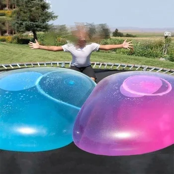 În aer liber de Aer Moale Apă Umplut Baloane Bubble Ball Copii modelului Minge Mare de Jucarie Baie pentru Copii Decor Petrecere pentru Copii Gonflabile Cadou