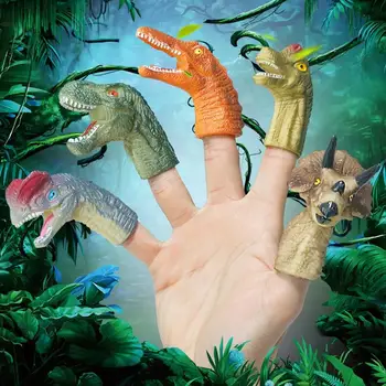 Mini Marionete Animale Mici Jucării, Marionete Deget Devreme Poveste De Învățământ Jucării Pentru Copii Cadouri