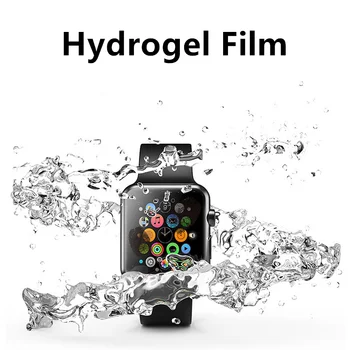 Hidrogel Film Pentru Apple Watch 1 2 3 4 5 Serie Ecran de Protecție Pentru Iwatch 38mm 40mm 42mm 44mm de Protecție Rezistent la zgarieturi 9H