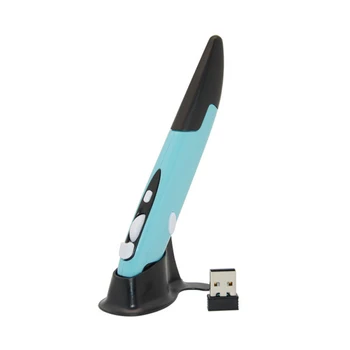 2.4 G Wireless de Indicare Mouse-ul Optic USB de Buzunar Desen Scrie Stilou Mini PC Soareci @M23