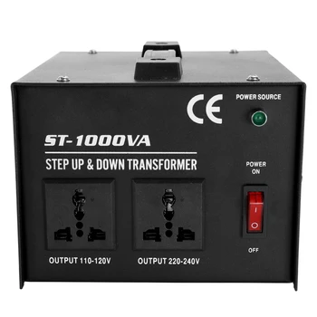 Inteligent Eficient Pas în Jos Transformator ST-1000W pentru utilizare la Domiciliu 100V-220V Electrice de uz Casnic Aparat de Convertor de Tensiune