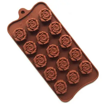 6 Stiluri de Silicon Mucegai Ciocolata Non-Stick 3D produse de Patiserie de Copt Tort Mucegai Manual DIY Jeleu Bomboane Mucegai Pentru Tort de Decorare