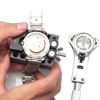 Ceas De Reparații Instrument Impermeabil Ceas Cazul Deschidere Reglabil Cu Șurub Cheie De Demontare Baterie De Ceas Remover Apăsați Mai Aproape Tool Kit