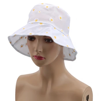 Margarete Brodate Găleți Pălărie Transparent Panama Femei Dantelă Flori, Palarii De Plaja Mare De Top Snapback Moda Daisy Soare Capac De Vara