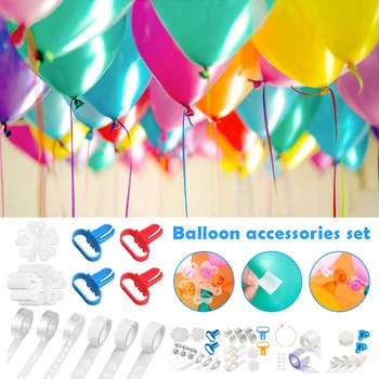 Confortul Balon Decorarea Strip Kit de Petrecere Ghirlanda Baloane Kit Decor Consumabile pentru Nunta, Ziua de nastere AA