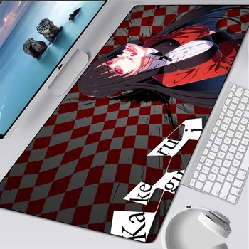 Anime Kakegurui Yumeko Jabami Laptop Mousepad Mare Tastaturi, Mouse-Pad Mat laptop mat Cadou de vacanță Manga Covor