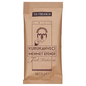 Cafea turcească Kurukahveci Mehmet Efendi 6 Gr x 120 buc. Special Pedepsită De Cafea De Calitate Superioară