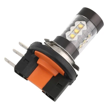1Pair H15/T25 16SMD LED 80W Auto Auto DRL Lumini de Zi de Funcționare Lampă Bec de Înlocuire 1900LM Alb Pur, 12-24V