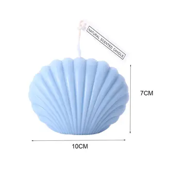 3D Sea Shell Forma de Silicon Mucegai Lumânare DIY Mucegai Mici Shell Pentru Copt Tort Instrumente de Decorare produse de Patiserie Mucegai E8X1