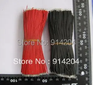 600pcs Breadboard Cablu Cositorit Firele 0.96 cm Black & Red _wire