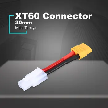 XT60 de sex Feminin la Tamiya Feminin Adaptor Conector XT-60 Turnigy Zippy Baterie de 3 CM se potrivește Turnigy și Zippy Baterii RC Piese