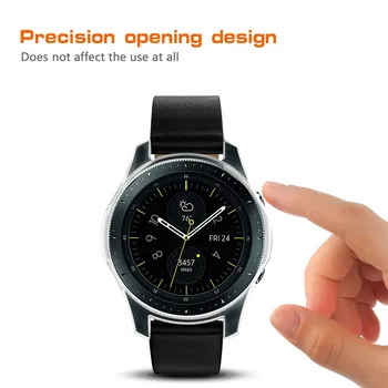 Accesorii inteligente de prevenire a Căderii de Toate-meci Ultra-subțire Moale Protectie Silicon TPU Caz Acoperire Pentru Samsung Galaxy Watch 42mm
