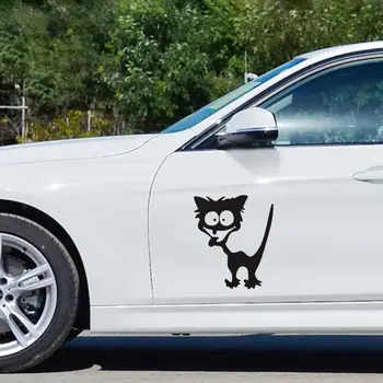 Rezistent la apa Amuzant Pisica Model Styling Auto Tapiterie Autocolant Vehicul Decor Accesorii auto Interior