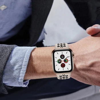 Curea pentru Apple Watch Band 44mm 40mm 42mm Sport band 38mm Silicon curea bratara accesorii pentru iwacth seria 5 4 3