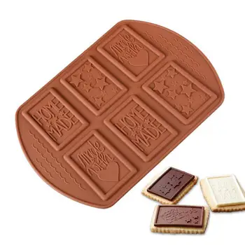 Creative Ciocolata Mucegai Silicon DIY Multi-model Bomboane de Ciocolata Bloc Mucegai Practice de Copt Mucegai Accesorii de Bucatarie