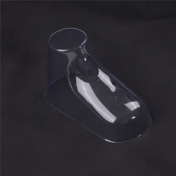 20buc Plastic transparent Copilul de Metri de Afișare Papuceii pentru Copii Pantofi Șosete Prezenta Picioare Display Jumătate Cizme Pantofi Transparente din PVC Despre 9cm