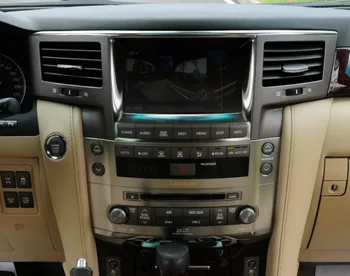 PX6 IPS Android 9.0 4+128G Tesla Stil Radio Auto Pentru Lexus LX570 2007-de Navigare GPS Stereo Recoder Capul Unitate DSP Carplay