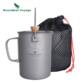 Fără margini Călătorie în aer liber Camping Titan Ceașcă de Cafea cu Presa franceză Dispozitiv Filtru Ceai de Gătit Cana 750ml 900ml