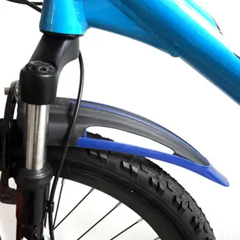 Bicicleta De Munte Aripi Plastic Bicicleta De Noroi Pentru Biciclete Aripile Negre Durabil Accesorii Ploaie Placa Economice Noroi Garda De Echitatie
